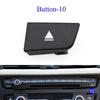 Dashboard Console Air Conditioning AC Vent CD Player Control Cap AC Button Key Replacement For BMW F20 F21 F22 F30 F35 F34 F36