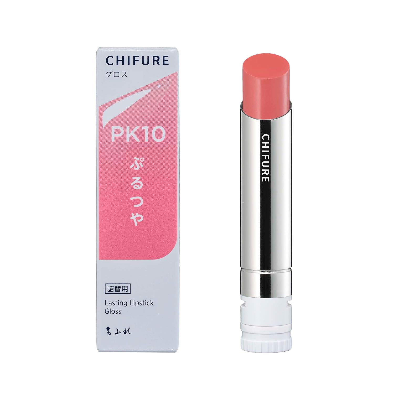 Chifure Lasting Lipstick Gloss PK10 Pink (Pink) - Lipstick Gloss Type, Highly Pigmented Pink