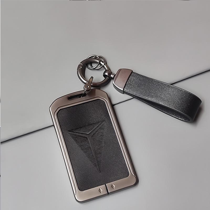 

Zinc Alloy NFC Car Key Cover for Changan Deep Blue SL03 (2024) чорний