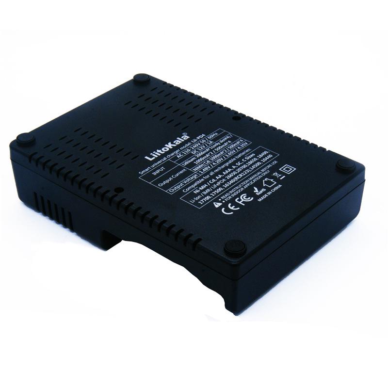 LiitoKala Lii-PD4 LCD Charger for 18650, 26650, 21700 Lithium Batteries