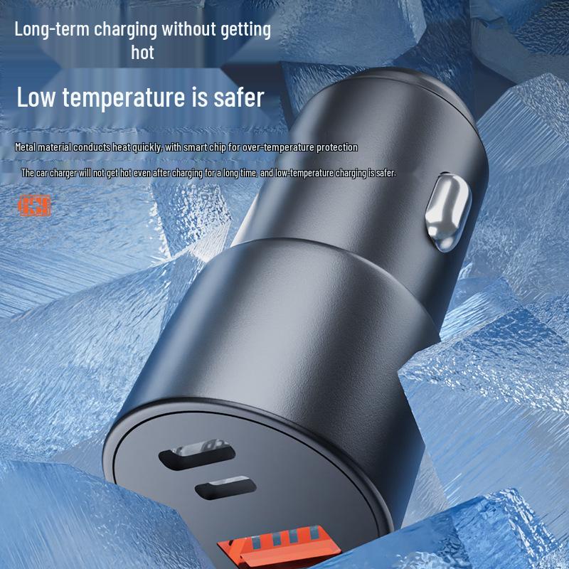 A+C/L63W Triple-Port Autoladegerät für Huawei SuperCharge & Apple Reverse Charging