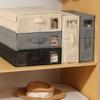 Modern Foldable Fabric Storage Bin With Lid For Bedroom Closet Organization
