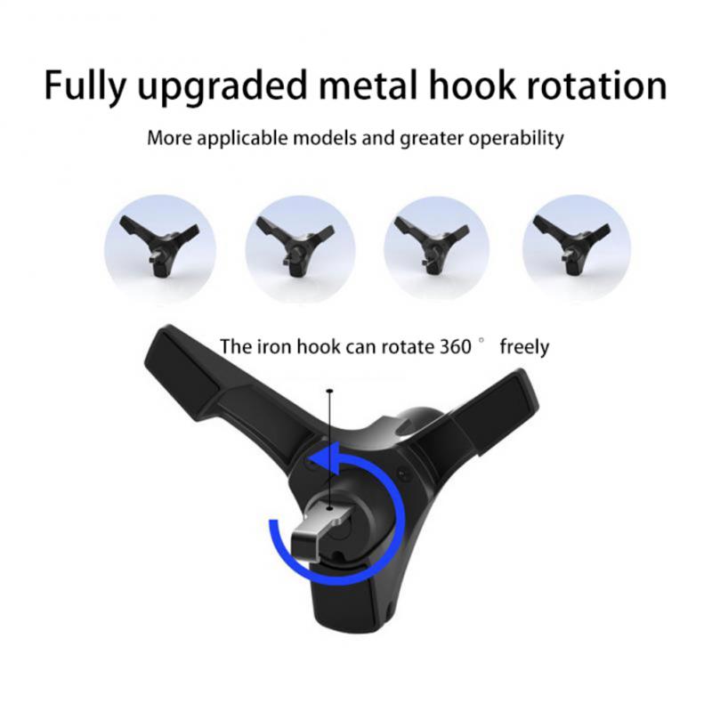 2PCS Car Holder Multi-function Practical Black Y-type Car Accessories Car Phone Holder Durable Portable Car Supplies Universal