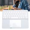   Keyboard with Touchpad Multifunctional Quiet Typing Rechargeable Foldable 64 Key Keyboard for Laptop Tablet