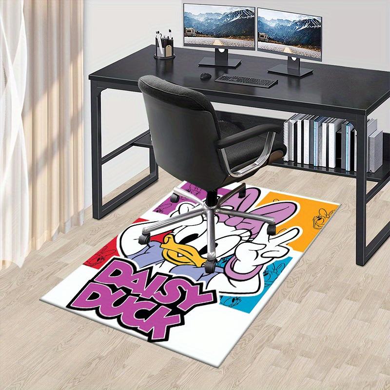 1pc, Daisy Duck Home Office Chair Rug Outdoor Gift Carpet Decorative MatP109