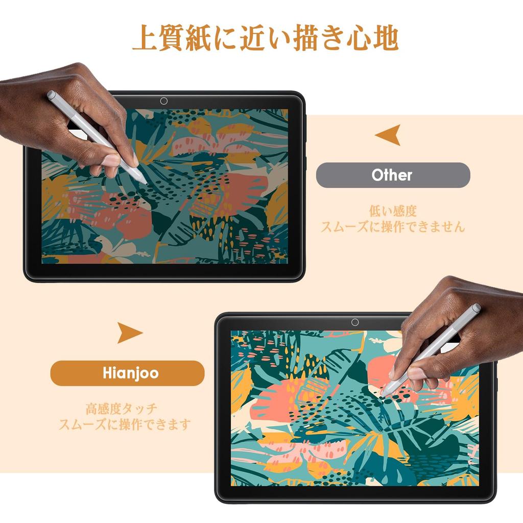 Hianjoo Set of 2 Fire HD 10 Tablet Compatible Protective Film Tempered Glass Fire HD HD 10 Kids HD 10 Kids Pro Compatible Film Glass Film LCD