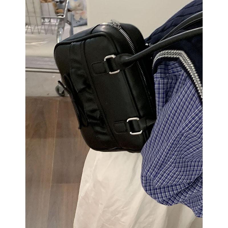 Korean niche design handbag bag women's 2025 new fashion bow small square bag commuter shoulder underarm bag
