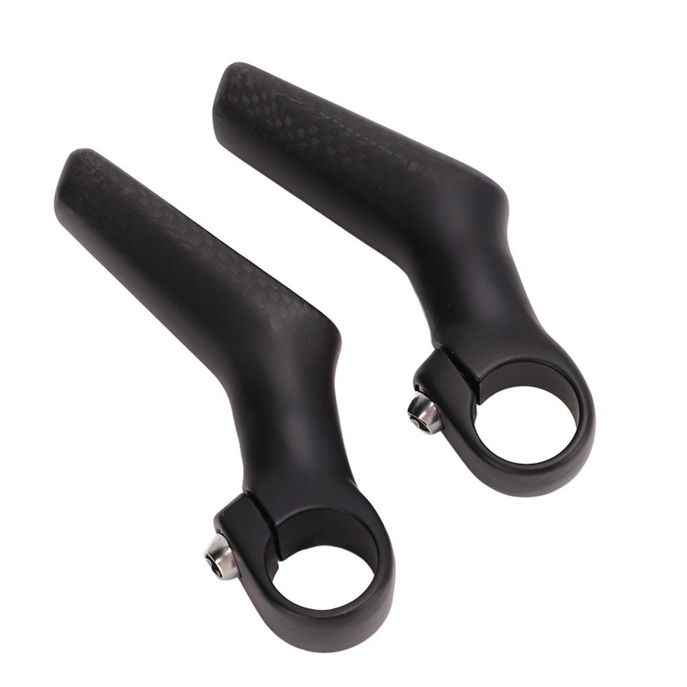 1 Pair Ergonomic Mountain Bike Bar Ends L Shape Bike Bar Ends  Handlebar Grip Extension