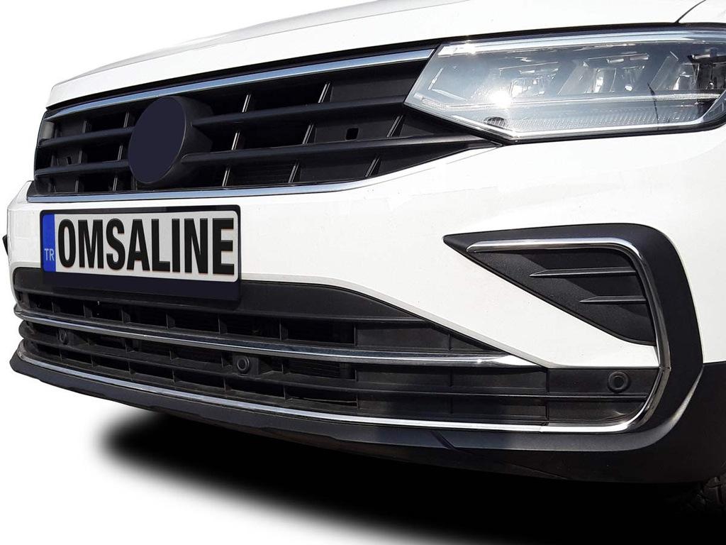 

Накладки на противотуманки 2020-2025 (4 шт, нерж) для Volkswagen Tiguan