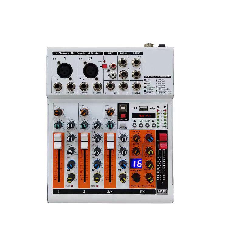 

Bluetooth Live Sound Card with Reverb Effects for Mobile, PC & KTV Performance