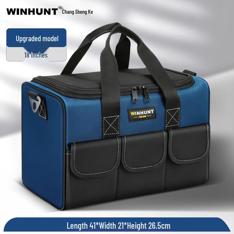 Everwinner Durable Canvas Electrician Tool Bag - Sturdy, Thickened, and Wear-Resistant