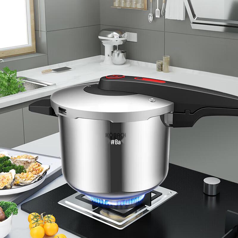 KAMBACH 6L Multifunction Stainless Steel Pressure Cooker