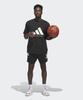 Adidas Basketball Tee - Black / Jx5575