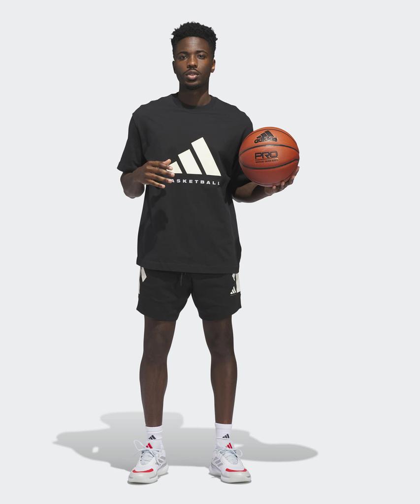 Adidas Basketball Tee - Black / Jx5575