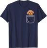 Cute Toy Poodle Dog In Your Pocket T-Shirt Puppy Lover Gift Unisex T-Shirt