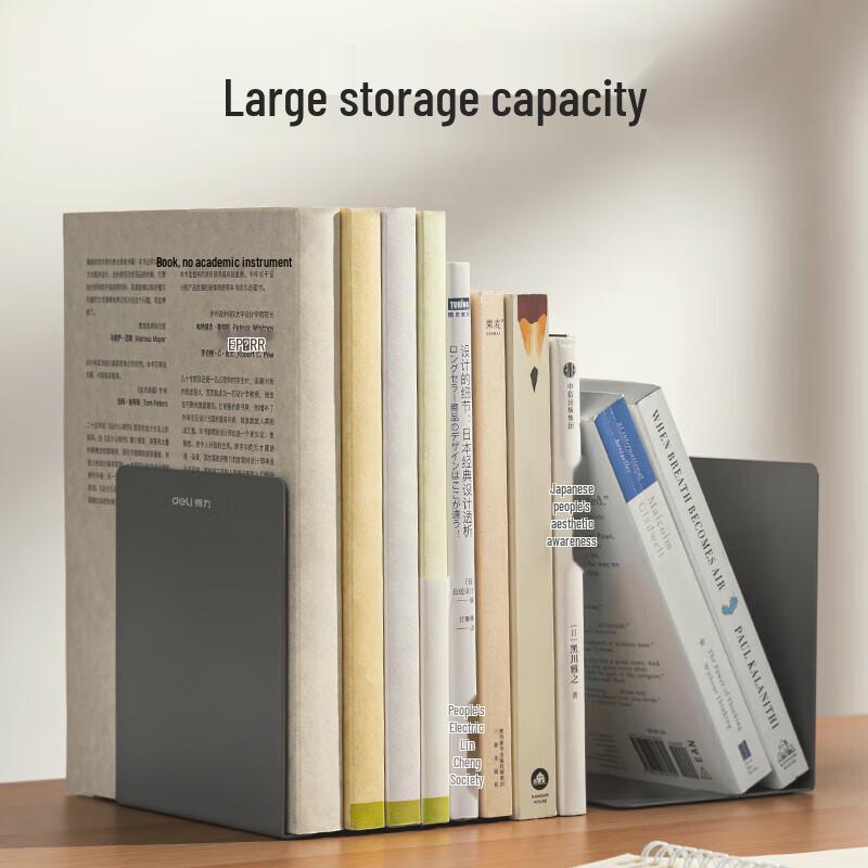 Deli 5-Inch Desktop Bookends (2-Pack)