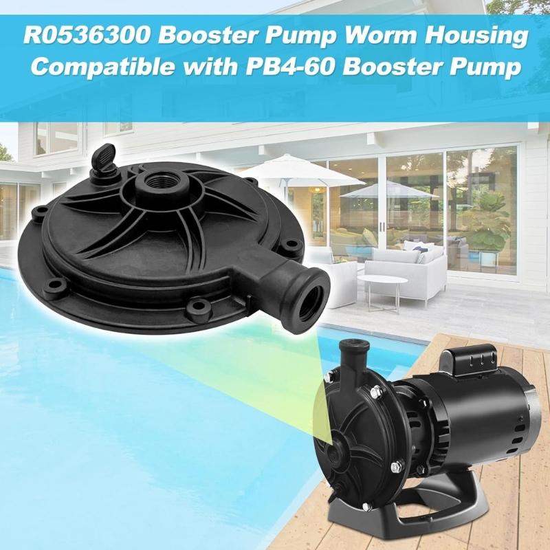 R0536300 Pump Housing Pool Replacement Part Pool Pump Body Plastic Texture Pump Housing Suitable for Pool Circulation