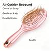 Air Cushion Detangling Hair Brush, Soft Bristles Scalp Massage Comb For Smoothing Frizz, Professional Salon Styling Tool