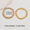 Mehrschichtige Reiskorn-Fußkettchen in Goldfarbe für Damen 2 Stück/Set Böhmische Fußketten Knöchelarmband Strand Schmuck Sommer Accessoires