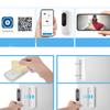 Wireless waterproof WIFI visual smart doorbell mobile phone remote monitoring intercom low power consumption HD camera