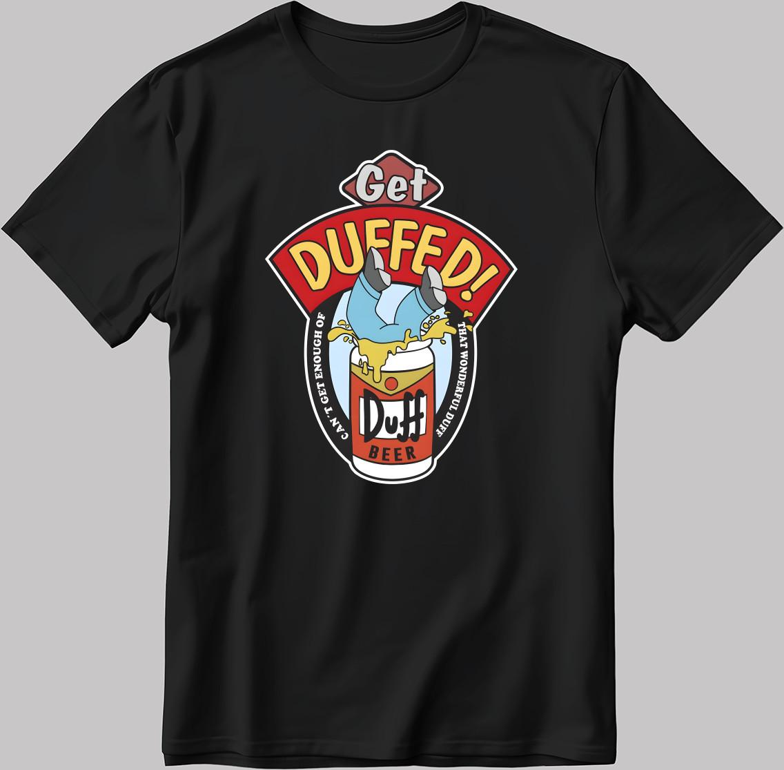 The Simpsons, Simpson drawing Short Sleeve White-Black Men/ Women T Shirt R209 XL