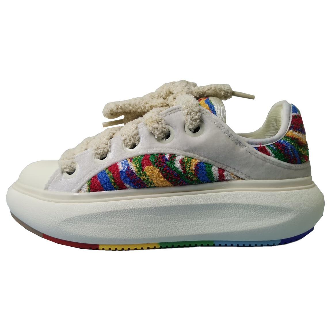 

Li Ning Yun You C4D Comfortable Cushioning, Wear Resistant Low top Casual Shoes Women s Beige Red Yellow AZGT090-17 37