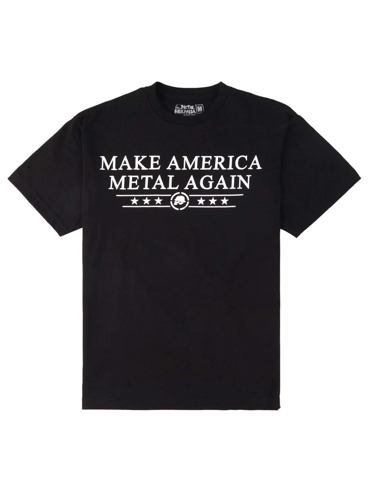 Metal Mulisha Men s Elected Short Sleeve T-shirt Make America Metal Again Tee 4XL