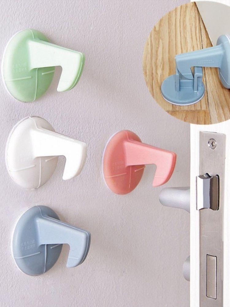 Self-adhesive Silicone Anti-Collision Crash Doorknob House Door Stopper Wall Protectors Pad Door Handle Lock Silencer Protective