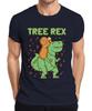 Tree Rex Gingerbread Christmas Tree Dino Xmas Xmas Gift Unisexs T