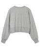 Bikwaieos Cropped Sweatshirt_Melange Gray