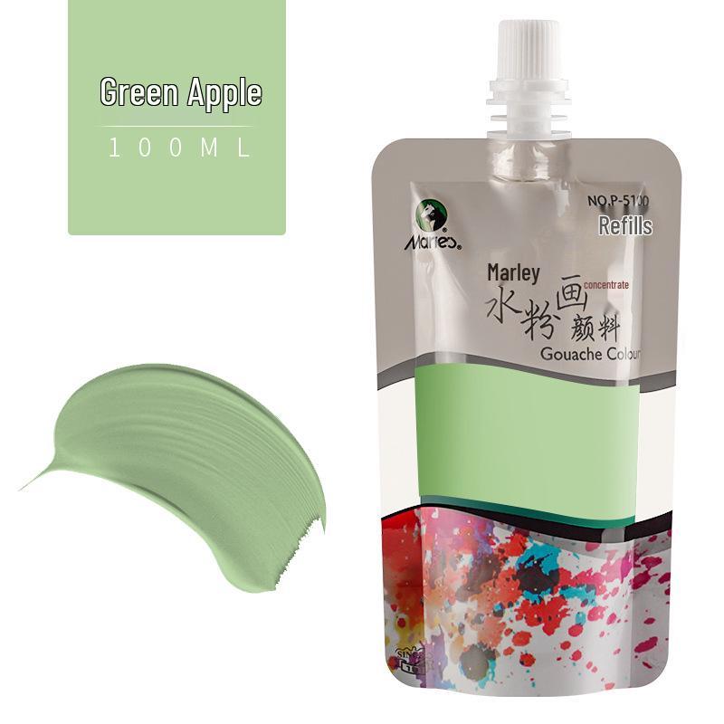 Mali Concentrated Gouache Paint Refill - Jelly Pigment for Art Exams