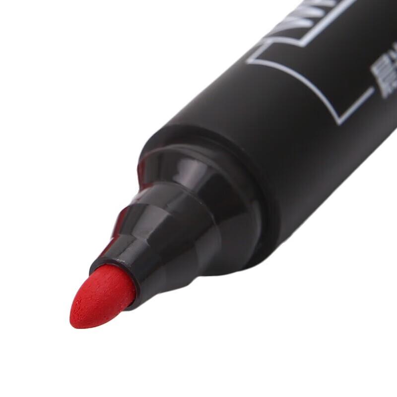 M&G Red Erasable Whiteboard Marker Pens, 12-Pack