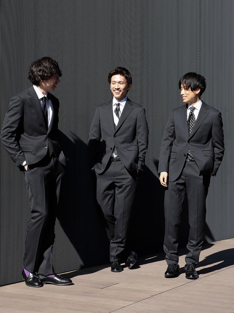 Anzug Basic Uni 2-Knopf-Anzug SCHWARZ M [BEAMS HEART] Herren