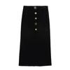 Kaslead New Arrival Women's Clothing Fashion Style Fashion Velvet Mid Length Long Length Straight Skirt 4043118