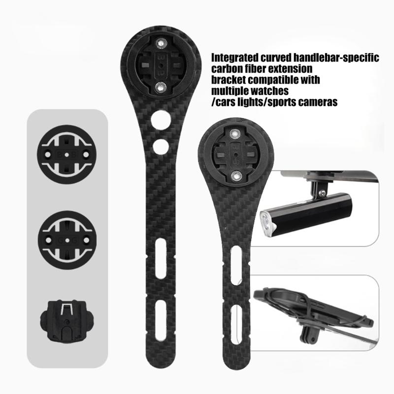 Bicycles Computer Mount Stand Extension Mount Brackets Cycling Bikes Stem Extension Holder, Front Bicycles Handle Mount