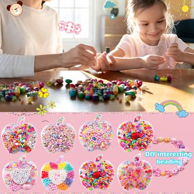 Porzellan Kristall Handgefertigt Perlen DIY Kinderschmuck