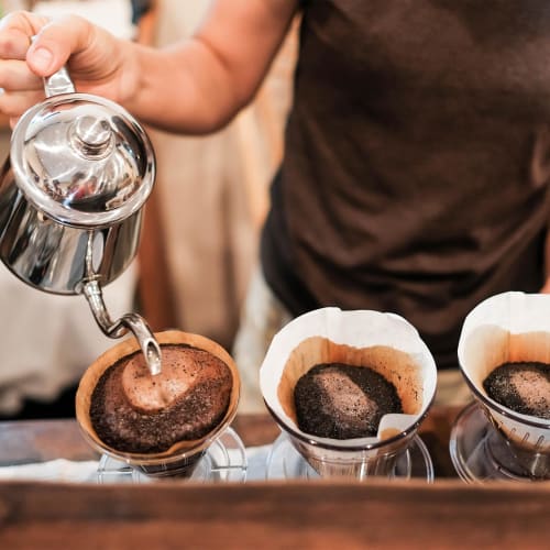 uxcell 600-Pack 58mm Disposable Round Paper Coffee Filters for Pour-Over and Drip Coffee Makers, Ideal for Home and Office Use