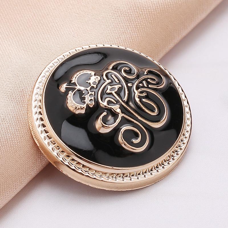 10 Pieces of Circular Plastic Buttons Women's Clothing Decoration Accessories Hand Sewn Buttons