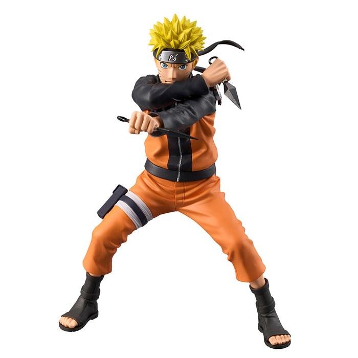 NARUTO Grandista UZUMAKI NARUTO Orange, Approx. 22cm