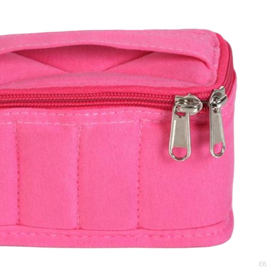 Makeup Bag Multi Use Accs with Compartment Unique Gift Handle Casual Cosmetic Organizer for