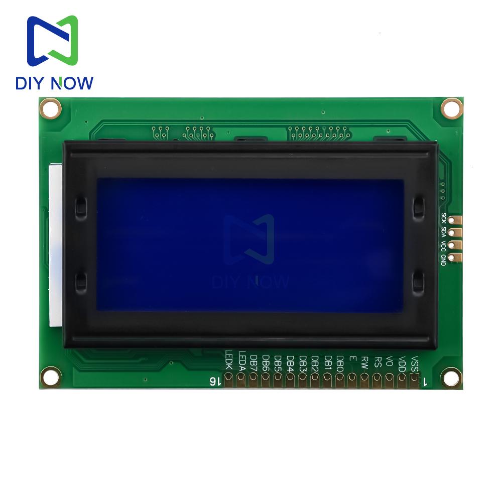 1604LCD 5V Display Module Compact Size Long Lifespan for Industrial Electronics blue-green screen AIP31066 controller