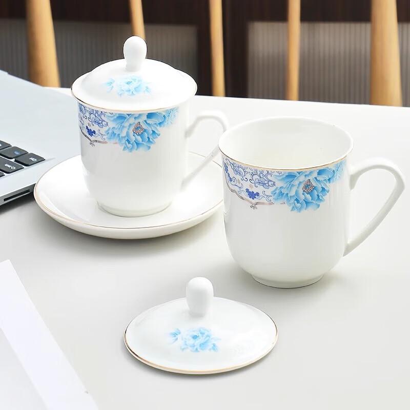 Ceramic Water Cup with Lid