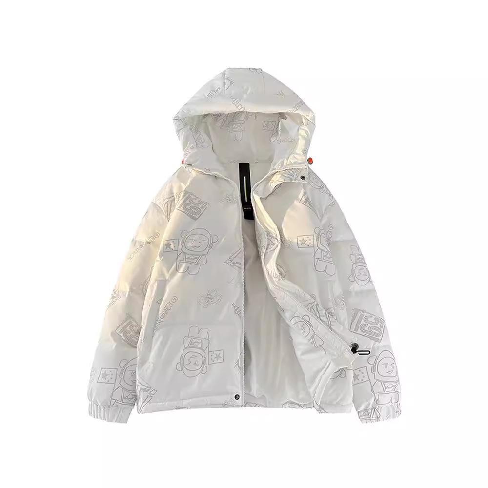 LOGO Fashionable Winter Down Jacket Youth Style