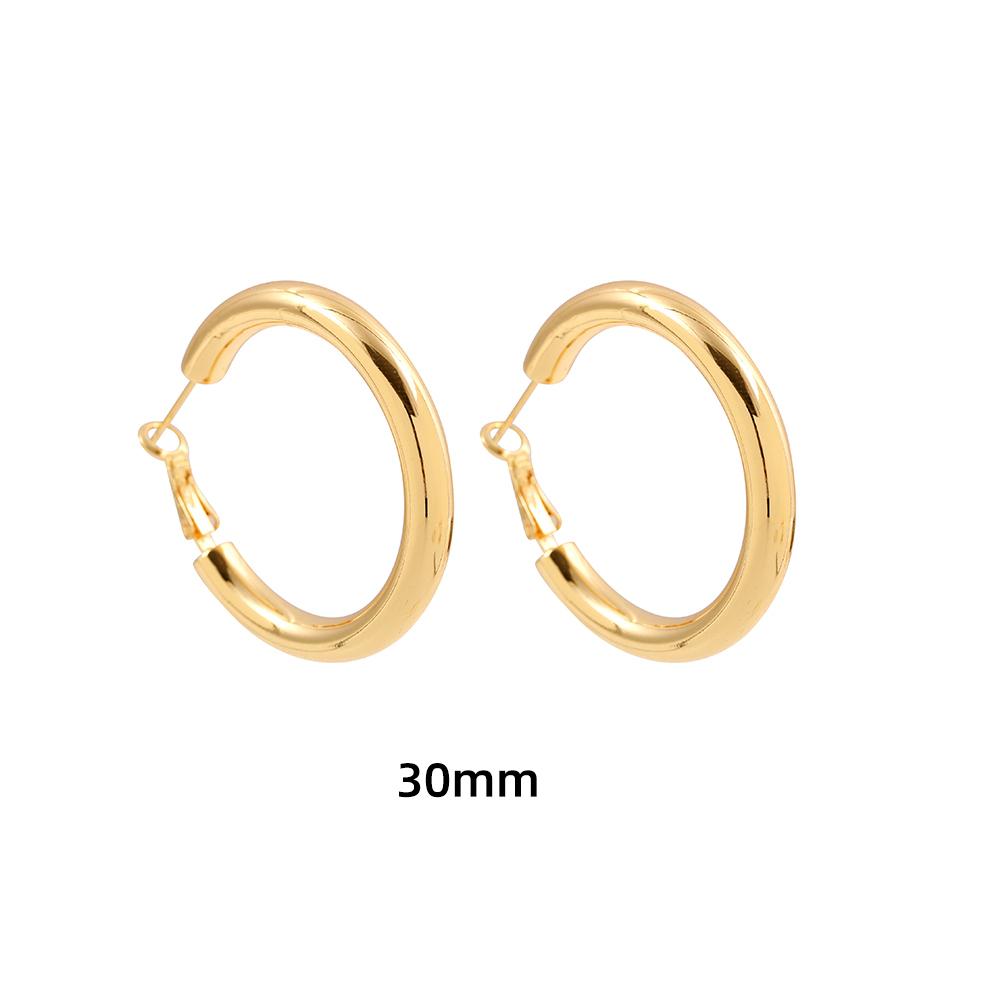 New Trendy Geometric Twisted Thick Hoop Earrings Fashion Gold Big Round Circle Earrings for Women Punk Hiphop Jewelry Gift