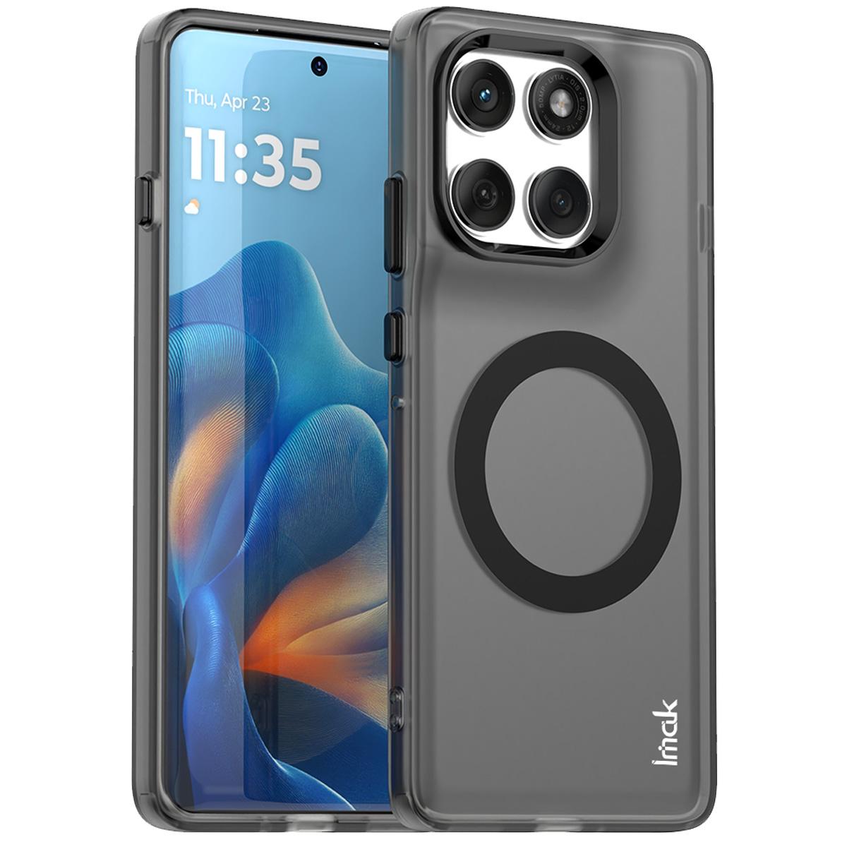 

IMAK For Motorola Edge 60 Pro 5G Magnetic Case PC + TPU Protective Phone Back Cover