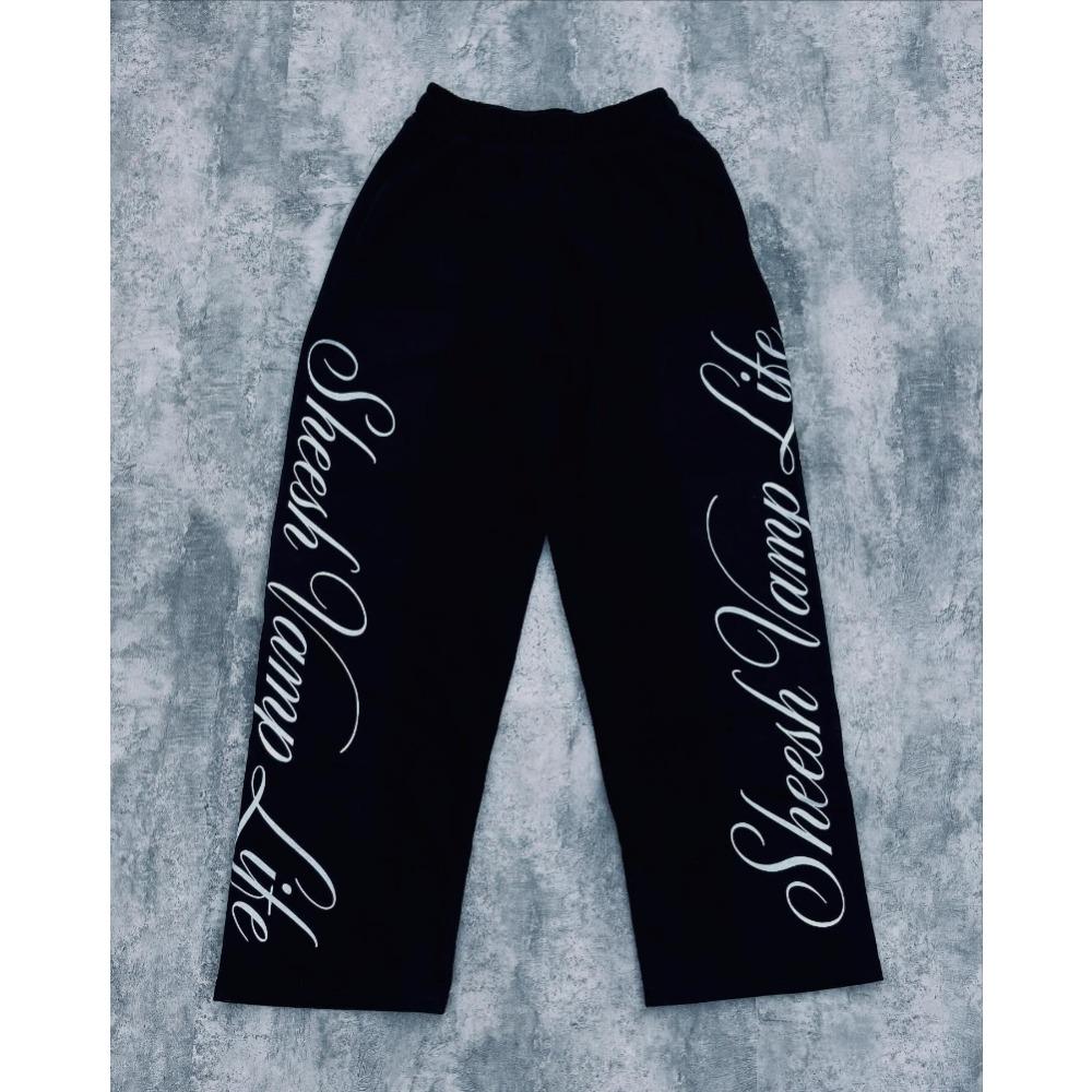 Y2k Pánská souprava Hip Hop Retro Tištěné Americké Sportovní Oblečení Módní Streetwear Harajuku Souprava Zimní Nové Ležérní Sportovní Oblečení