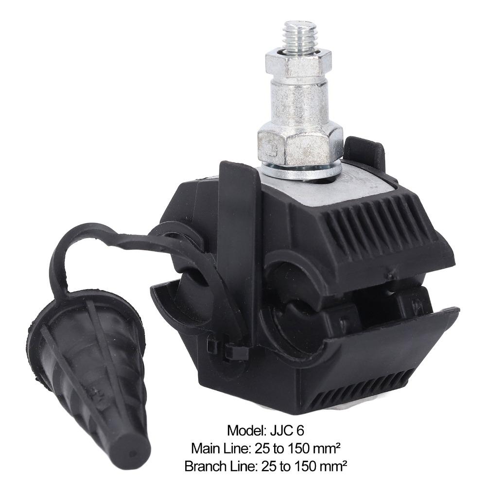 2PCS JJC-6 Cable Connector Non Peeling 1KV Rated Insulation Piercing Connector Insulated Multi Cable Connector