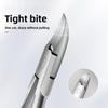Stainless steel exfoliating nail scissors portable nail clippers oblique beak pliers nail art tool