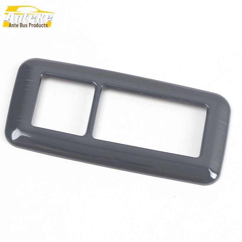 22 Lingfang Front USB Port Decor Frame - Center Console Car Accessory