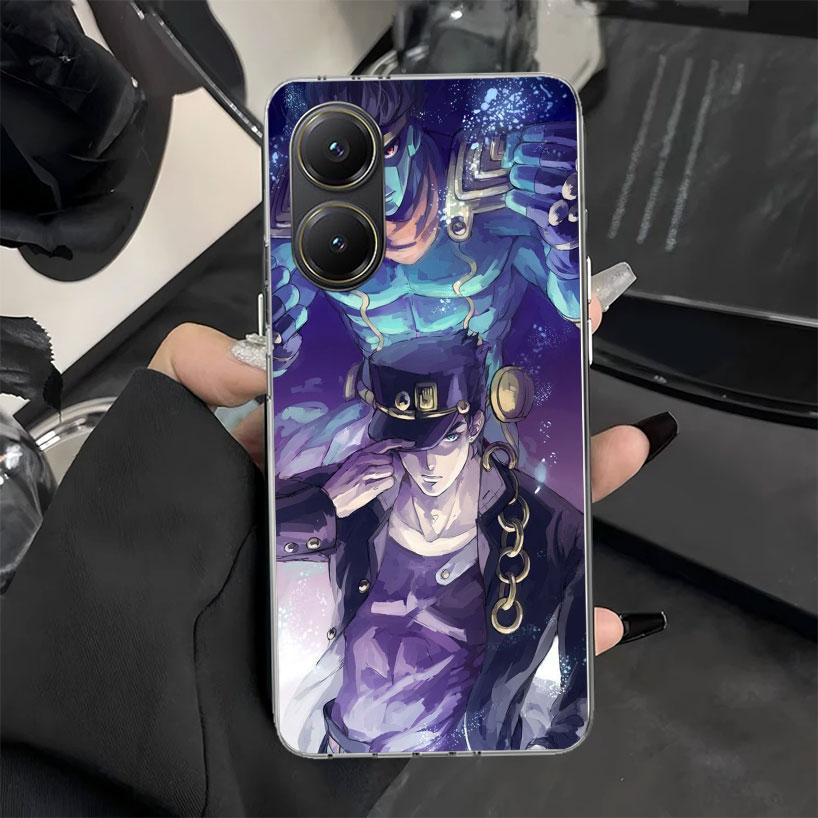 JoJo Bizarre Adventure Anime Phone Case for Xiaomi Poco X7 X6 X5 X3 Pro X4 Nfc F7 Ultra F6 F5 F4 Gt M6 M5S M4 M3 Soft Silicone C